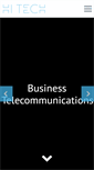 Mobile Screenshot of hitechsolutions.co.nz